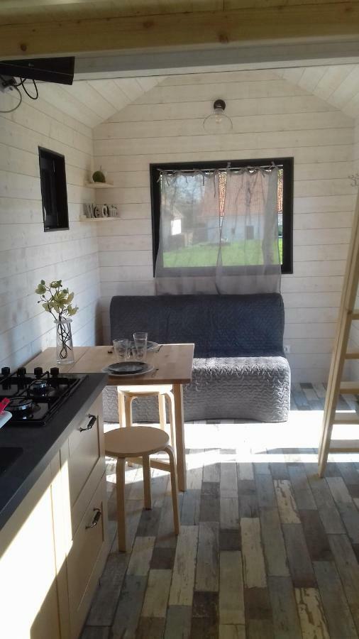 La Tiny House De L'Aa Villa Bourthes Esterno foto